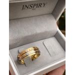 Par de Alianças Casamento Modelo Trabalhado Tricolor Ouro 18k/750 7.30mm Reta Polida Anatômica Com Pedras - 10146