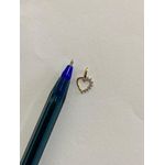 Pingente Coração PEQUENO Ouro 18k 750