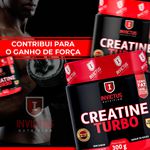 Creatine Turbo 300g para Força e Massa Muscular