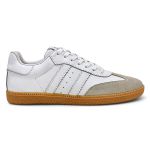 Tenis Casual Feminino Couro Confort Elegante cor Branco - 34 ao 39
