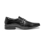 Sapato Masculino Social Estilo Elástico Maior Conforto Cor Preto