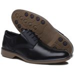 Sapato Masculino Social Linha Conforto Estilo Cor Preto