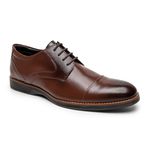 Sapato Social Confortavel Alta Qualidade Elegante 47055 Whisky