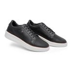 Sapato Social Confortavel Alta Qualidade Elegante 40030 Preto
