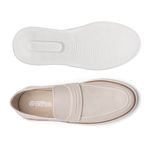 Mocassim Masculino Elegante Alta Qualidade 40001 OffWhite