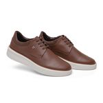 Sapato Social Confortavel Alta Qualidade Elegante 40014 Marrom