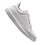 Tenis Masculino Sapatenis Classico Couro Legitimo Confortavel 37 a 44 Branco 