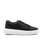 Tenis Confortavel Masculino Sapatenis Casual Legitimo 37 a 44 cor Preto 