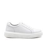 Tenis Confortavel Masculino Sapatenis Casual Legitimo 37 a 44 cor Branco 
