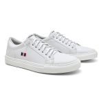 Tenis Classico Sapatenis Masculino Londres Legitimo Confortavel 37 a 44 Branco 