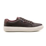 Tenis Classico Masculino Elegante Studio Legitimo Casual cor Café 