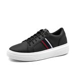 Tenis Casual Masculino Elegante Lyon Confortável Legitimo Confortavel Preto 