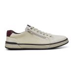Sapatenis Confortavel Masculino Tenis Casual Street Legitimo 37 a 44 cor Off White 