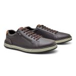 Sapatenis Confortavel Masculino Tenis Casual Street Legitimo 37 a 44 cor Café 