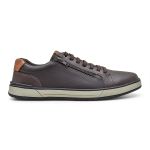 Sapatenis Confortavel Masculino Tenis Casual Street Legitimo 37 a 44 cor Café 