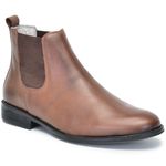 Bota masculino cano alto em couro legitimo cor Café AE41