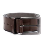 Cinto Masculino Couro Legítimo Premium Liso - Ref. 070 40mm Cor Café