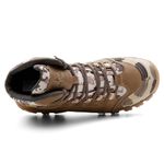 Coturno Masculino em couro Airsoft Militar com C.A Cor : Castor Camuflado 