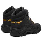 Coturno Masculino em couro Airsoft Militar com C.A Cor : Preto 