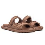 Sandalia Feminina Tranças Confort Elegante Resistente Ocre 