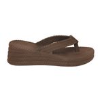 Chinelo Sandalia Feminina Tranças Confort Resistente Ocre