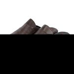 Chinelo Masculino Couro Elegante Classico 408C Café