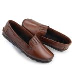 Sapatilha Masculino Couro Elegante Classico 510M Marrom
