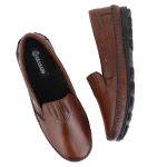 Sapatilha Masculino Couro Elegante Classico 510M Marrom