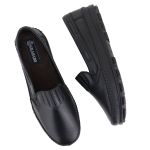 Sapatilha Masculino Couro Elegante Classico 510P Preto