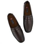 Mocassim Masculino Couro Legitimo Elegante 602C Café