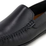 Mocassim Masculino Couro Elegante Classico 608P Preto