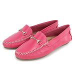 Mocassim Feminino Couro legitimo Elegante 460R Rosa