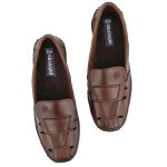 Sapatilha Masculino Couro Elegante Casual 405M Marrom