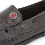 Sapatilha Masculino Couro Elegante Casual 405C Café