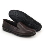 Sapatilha Masculino Couro legitimo Classico 400C Cafe