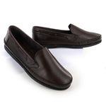 Sapatilha Masculino Couro legitimo Classico 400C Cafe
