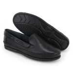 Sapatilha Masculino Couro legitimo Classico 400P Preto