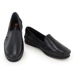 Sapatilha Masculino Couro legitimo Classico 400P Preto