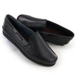 Sapatilha Masculino Couro legitimo Classico 400P Preto