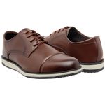 Sapato Social Masculino Sintetico Elegante 20010CA Caramelo