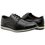 Sapato Social Masculino Sintetico Elegante 20000P Preto