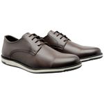 Sapato Social Masculino Sintetico Elegante 20000C Cafe
