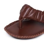Chinelo De Couro Cor Havana - 12185.2
