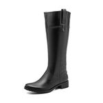 Bota Feminina Couro Montaria cor Preto 267P Preto