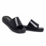 Papete Tamanco Flatform Preto