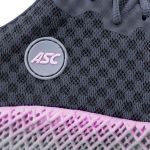 Tênis Feminino Academia Caminhada G2 Leve Macio e Confortável Cor Grafite Rosa