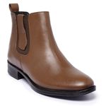 Bota Couro Legítimo Cor Marrom 5840 FER