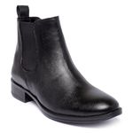 Bota Couro Legítimo Cor Preto 5842 FER