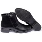 Bota Couro Legítimo Cor Preto 5843 FER