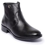 Bota Couro Legítimo Cor Preto 5843 FER